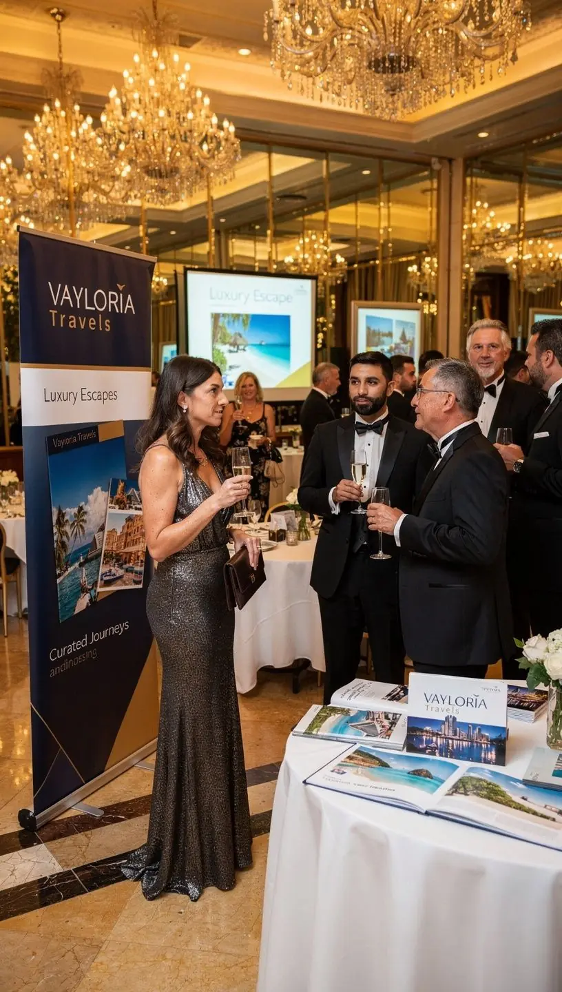 Konsultant podróży omawiający szczegóły planowania wyjazdu z klientem w biurze.